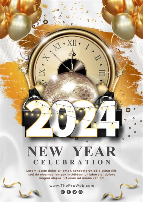 Description of New Year Celebration Templates