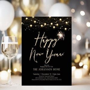 New Year's Eve Christmas Party Template