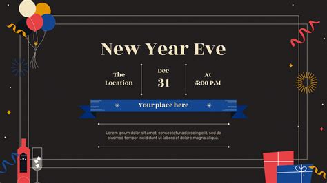 New Year Free PowerPoint Templates Image 4