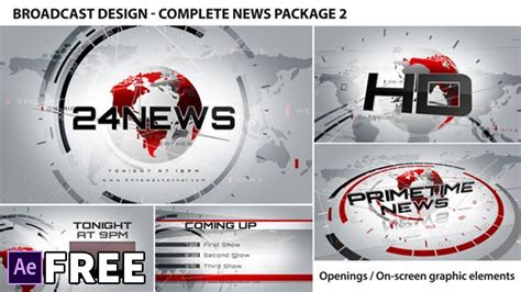 News Broadcast Template 2