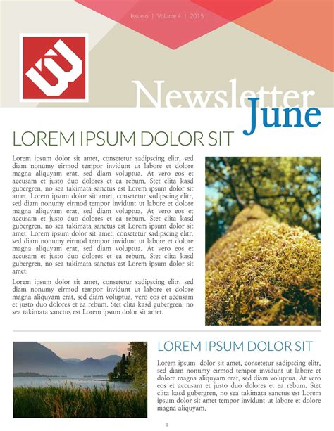 Newsletter Template 3