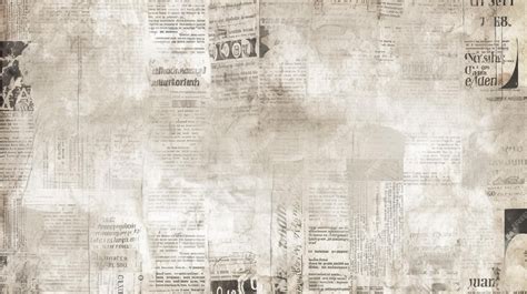 Newspaper Background Template