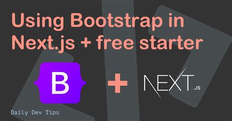 Next Js Bootstrap Template 1