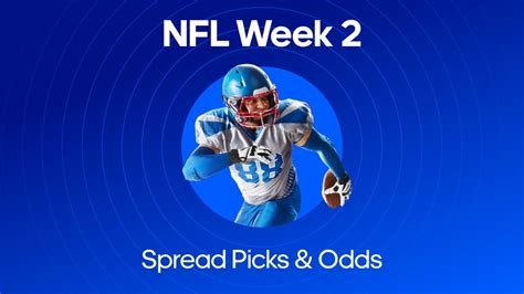 NFL week 2 spreads tips