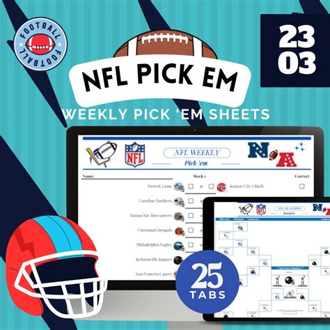 NFL Pick'em Sheet