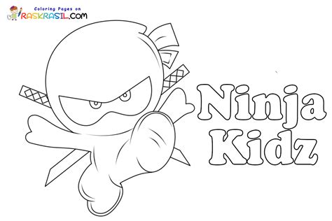 Ninja Coloring Page Inspiration