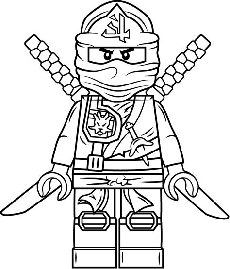 Ninja Coloring Pages 1