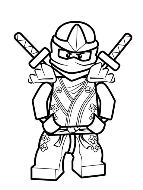 Ninja Coloring Pages 2