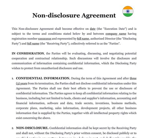 Non-Disclosure Agreement