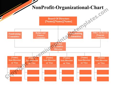 Non-Profit Organizational Chart