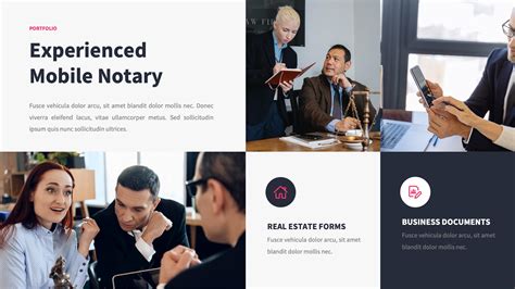 Notary Flyer Template Google Slides