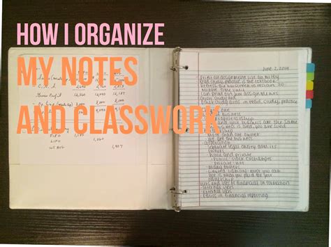 Notes Organization 3