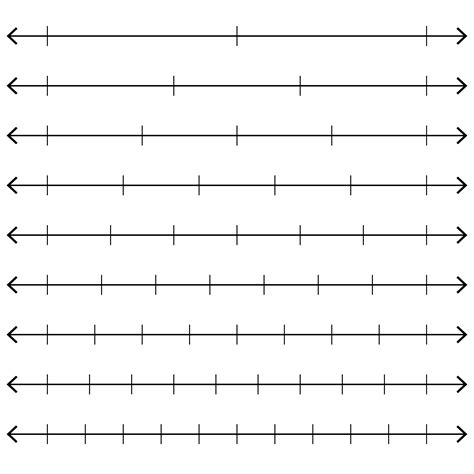 Number Line Template