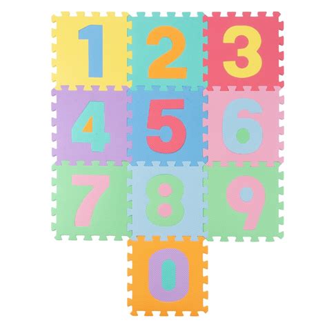 Number Playdough Mat