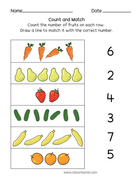 Number Matching Activities