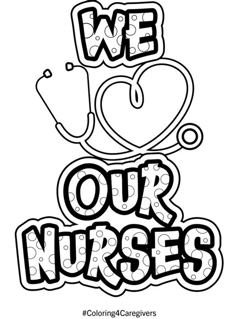 Nurse coloring pages image 10