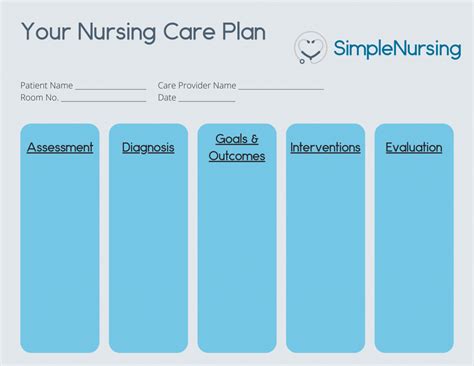 Nursing Care Plan Template