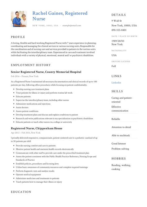 Nursing Resume Summary