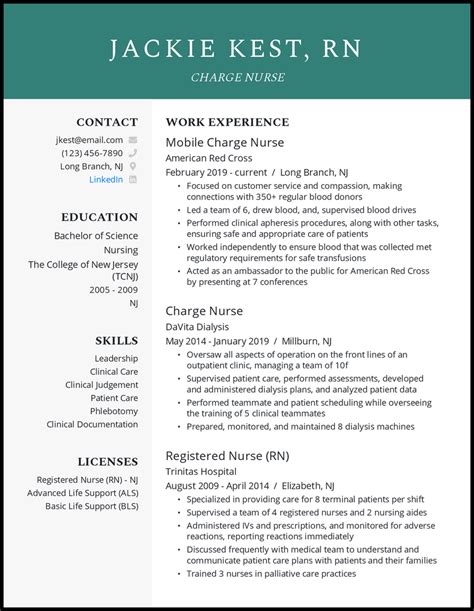 Nursing Resume