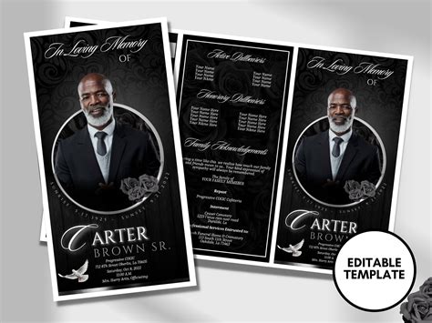 Obituary design