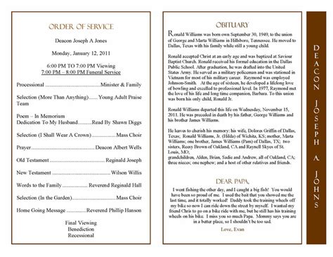 Obituary Examples for Funerals