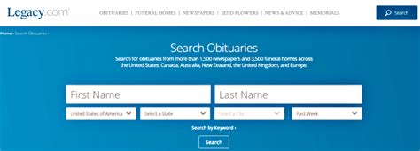 Obituary FAQs