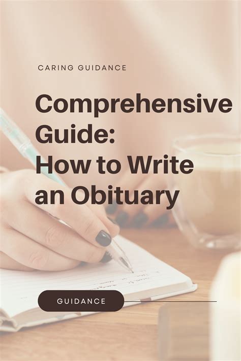 Obituary Guidance