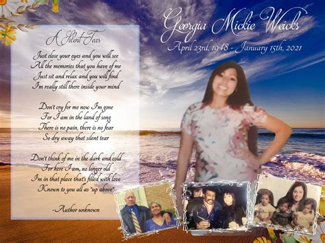 Obituary Personalization Ideas