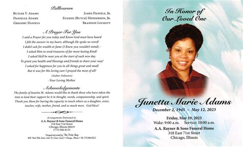 Obituary Published