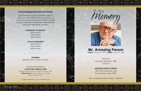 Free obituary templates and downloads