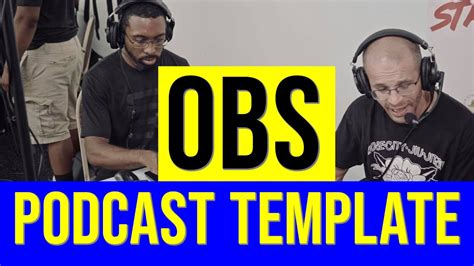 OBS Podcast Template