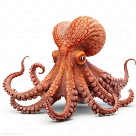 3D printable octopus model