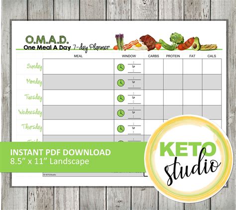 OMAD Planner Print 7