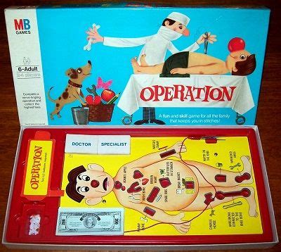 Vintage Find Operation Game Pieces