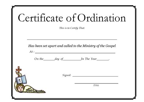 Ordination Templates