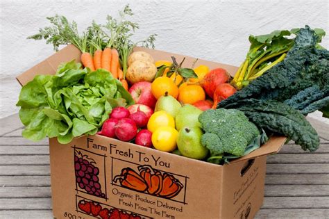 Organic Fresh Boxed Produce