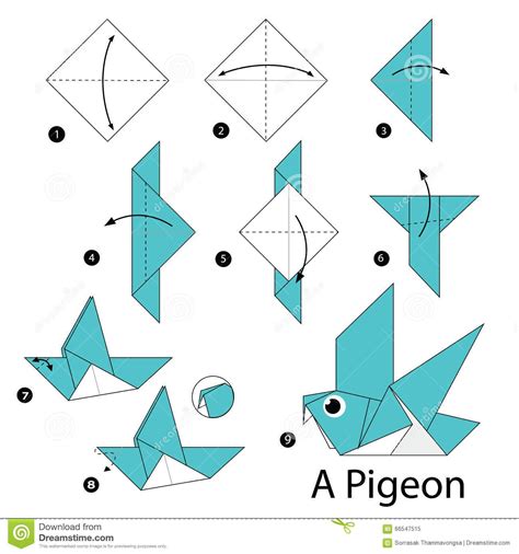 Origami Bird Prints