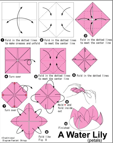 Origami Flower Prints