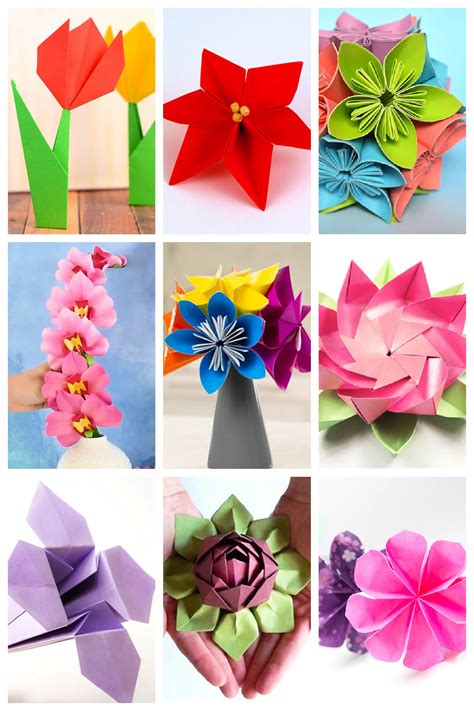 Origami flower