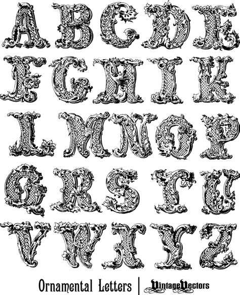 Ornate Letters