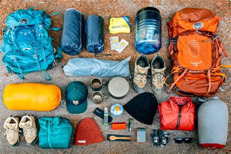 Outdoor Gear for Camping and Hiking