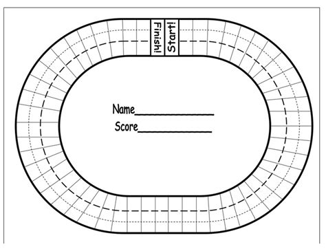 Oval Track Templates