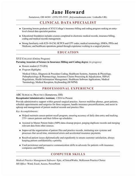 Overleaf Resume Template Example 3