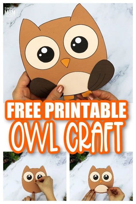 Owl Outline Template Projects