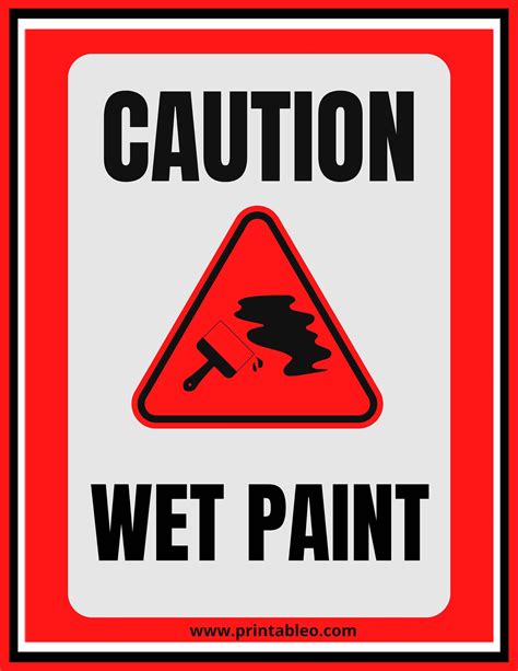 Description of Paint Signs Alert