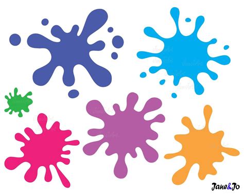 Paint Splatter Printables Benefits