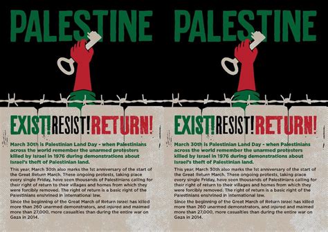 Palestine Awareness Campaign Flyer