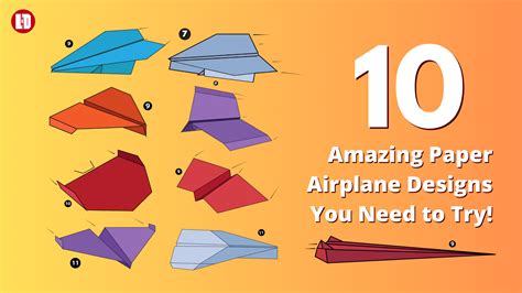 Description of Paper Airplane Designs