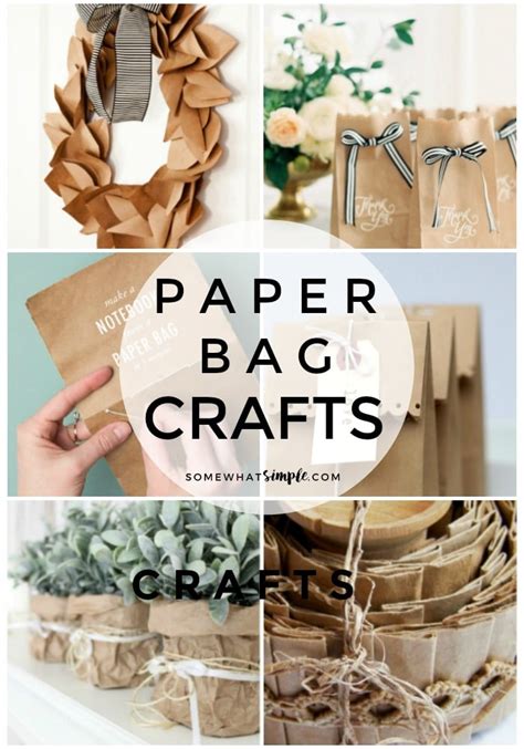 Paper bag crafting ideas