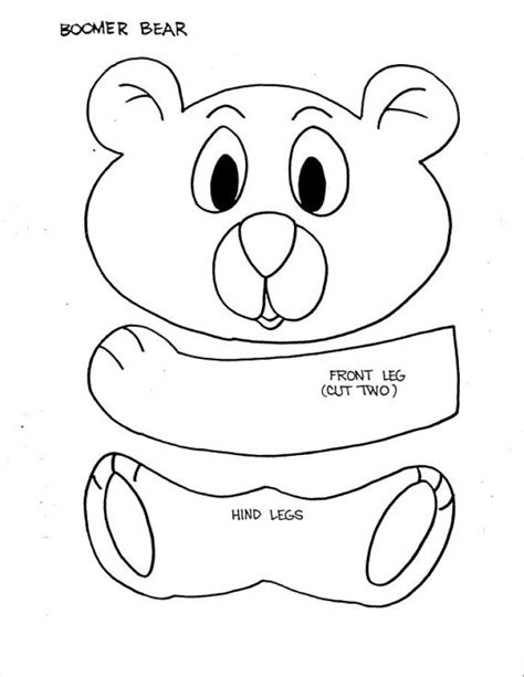 Description of Paper Bag Puppet Templates